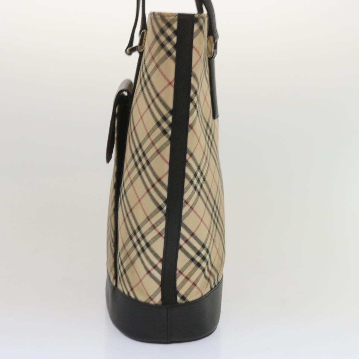 Burberry Nova Auth Canvas Beige Shoulder Bag