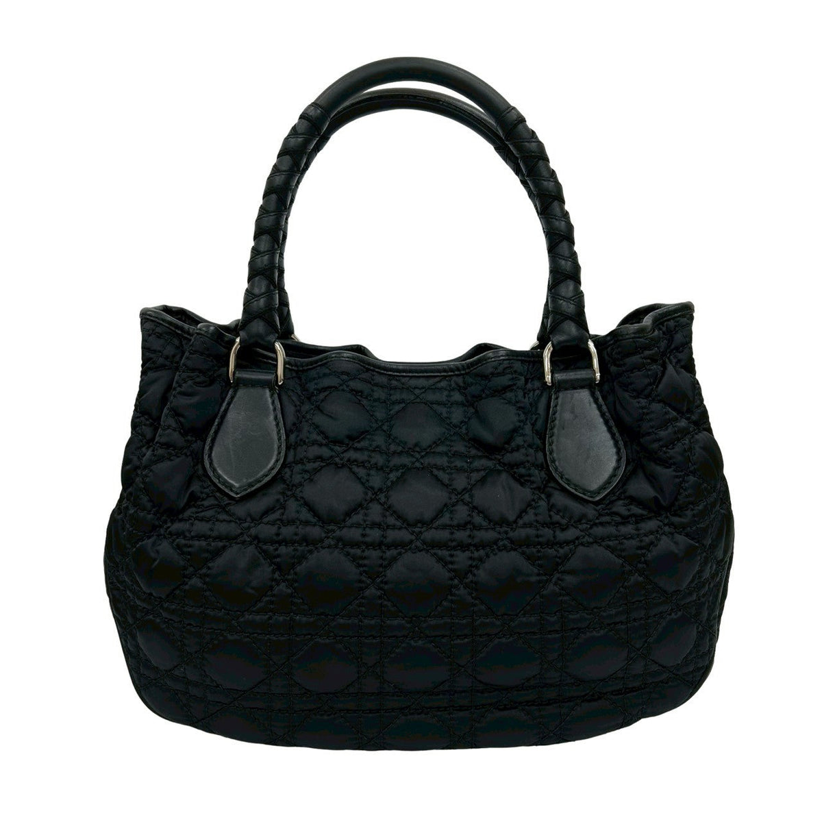 Dior Handbag leather black Lovely Rovelle Bags