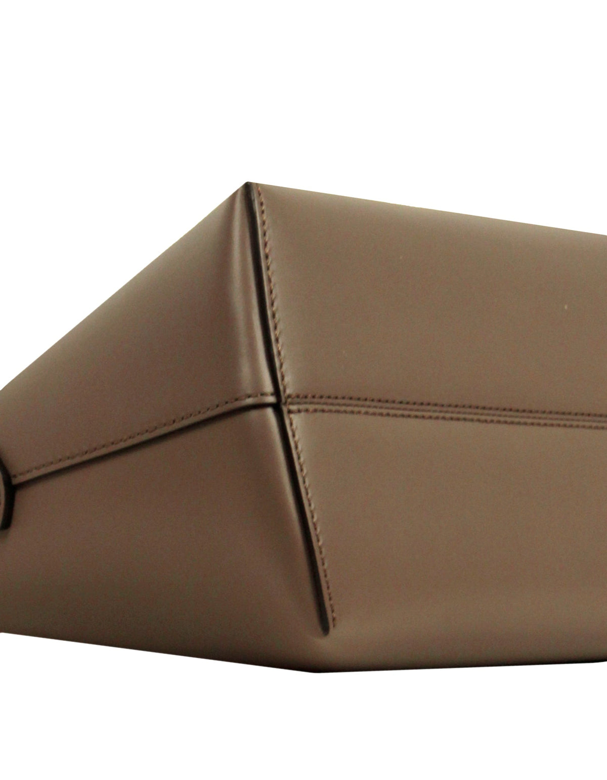 Fendi NEW Grey Leather & Elaphe By The Way Medium Boston Bag Rovelle Bags