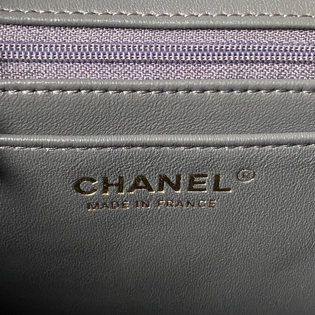 Chanel Mini Flap Bag With Top Handle
