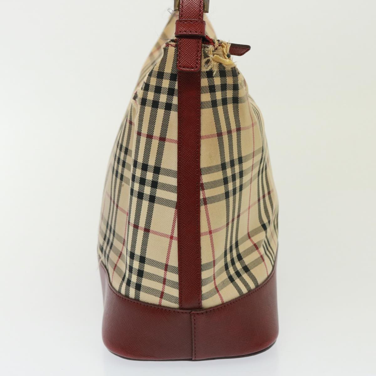 Burberry Nova Auth Canvas Beige Shoulder Bag Style 3