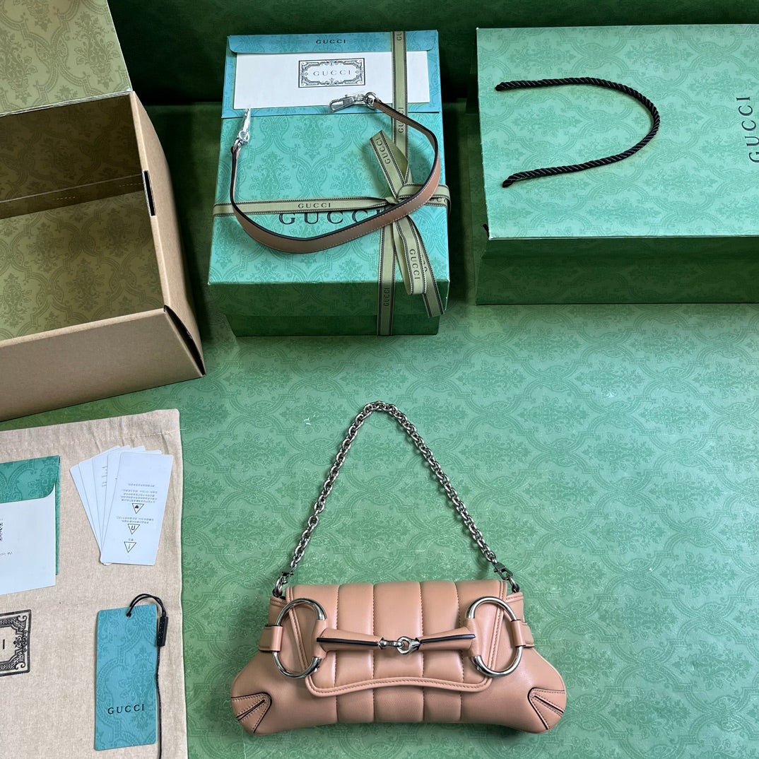 Gucci Horsebit Chain Small Shoulder Bag