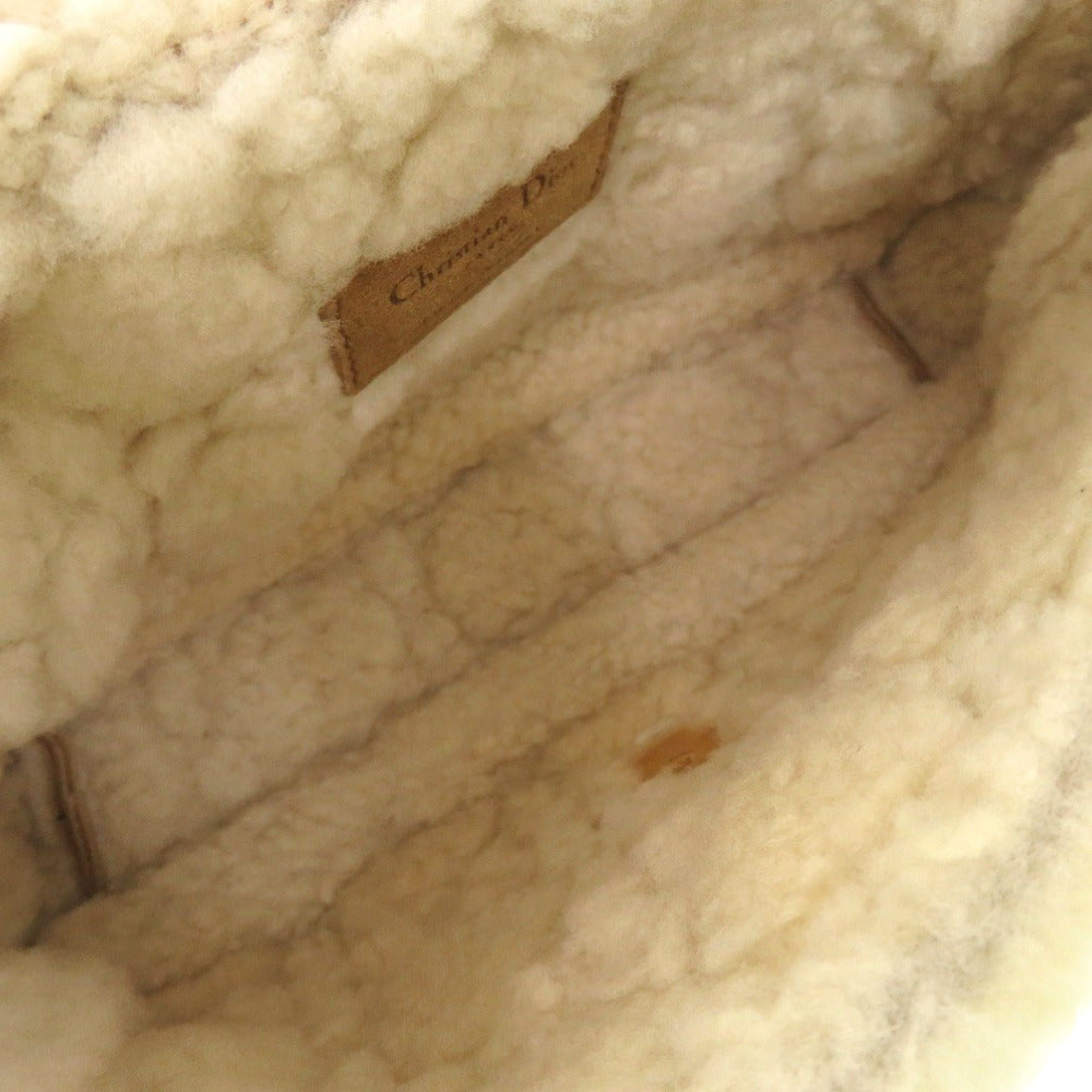 Christian Dior Shoulder Bag Sheepskin Camel Crossbody ChainShoulder CARO Women Rovelle Bags