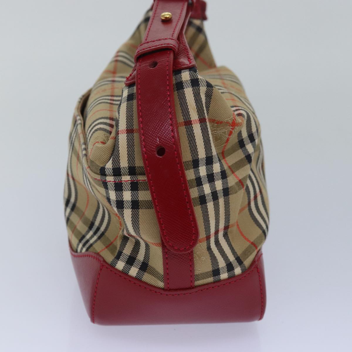 Burberry Nova Auth Canvas Beige Handbag Style 19