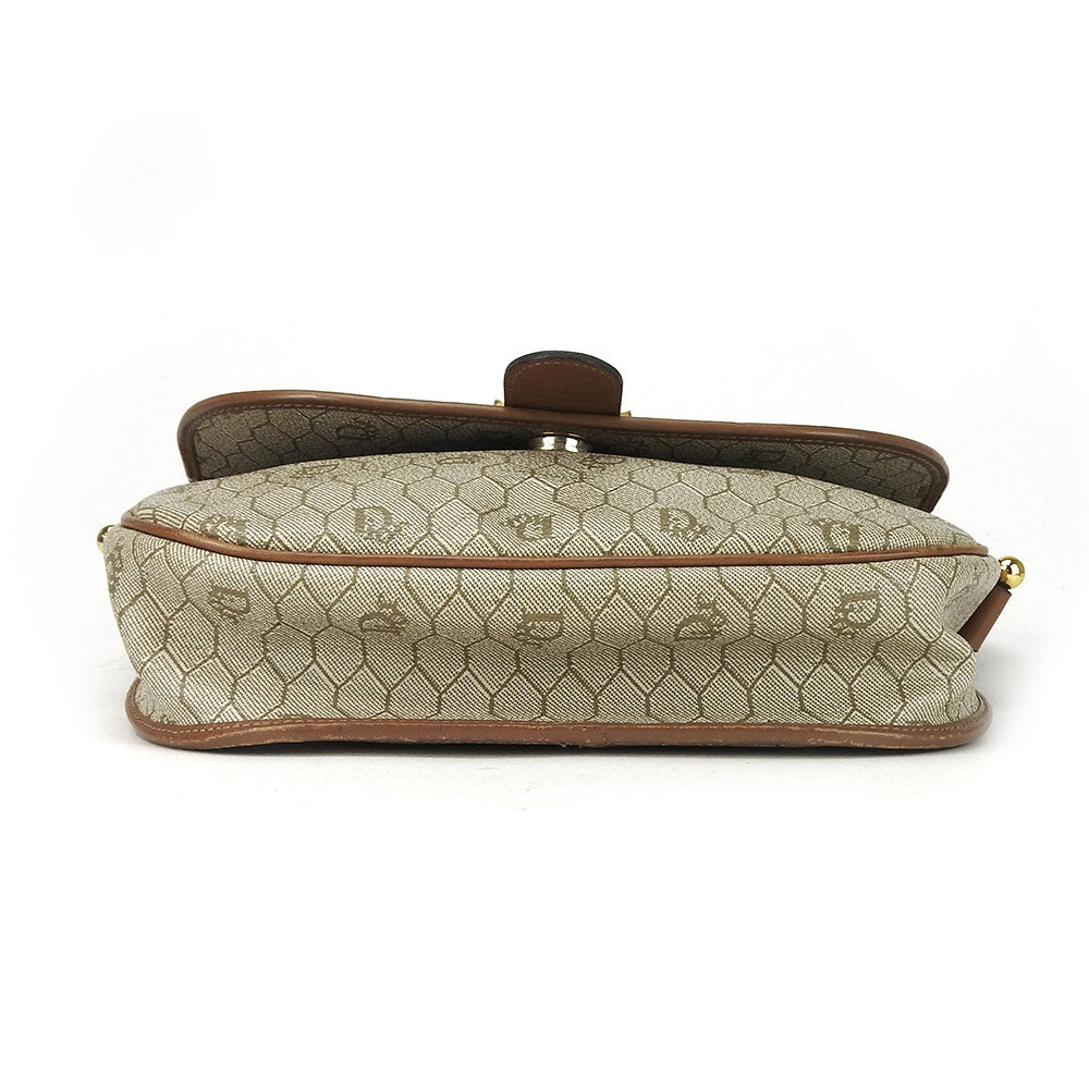 Christian Dior Shoulder Bag PVC, Leather beige Women Rovelle Bags