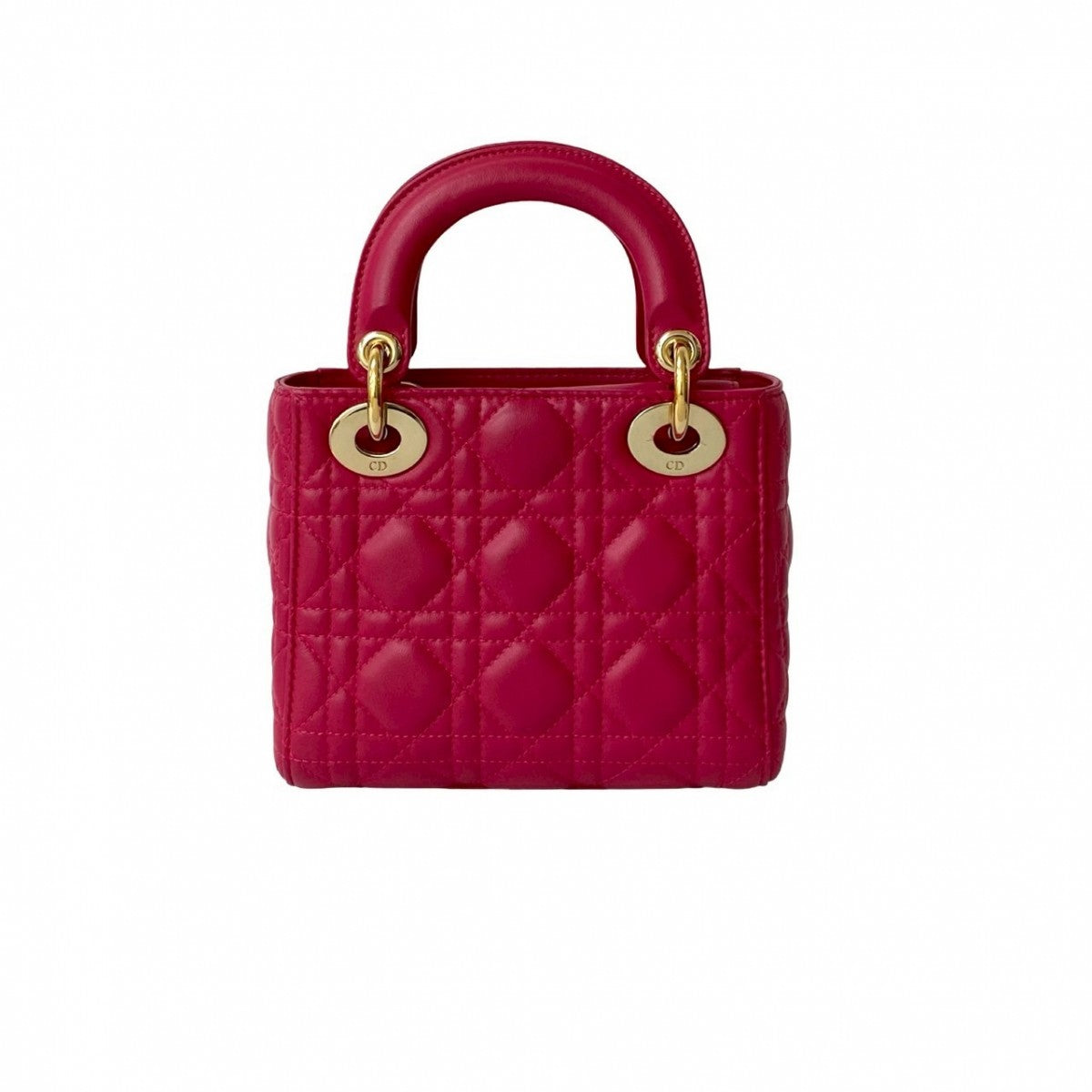 Dior Shoulder Bag leather pink Lady Dior Rovelle Bags