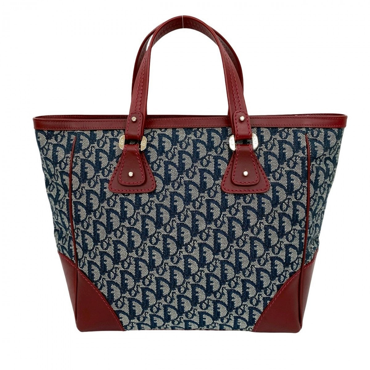 Dior Handbag canvas wine-red Rovelle Bags