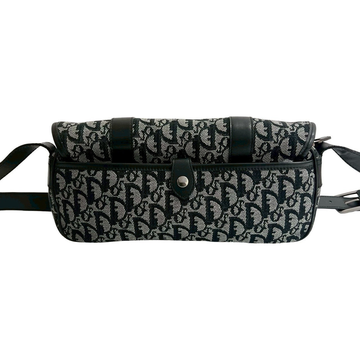 Dior Shoulder Bag canvas black Rovelle Bags