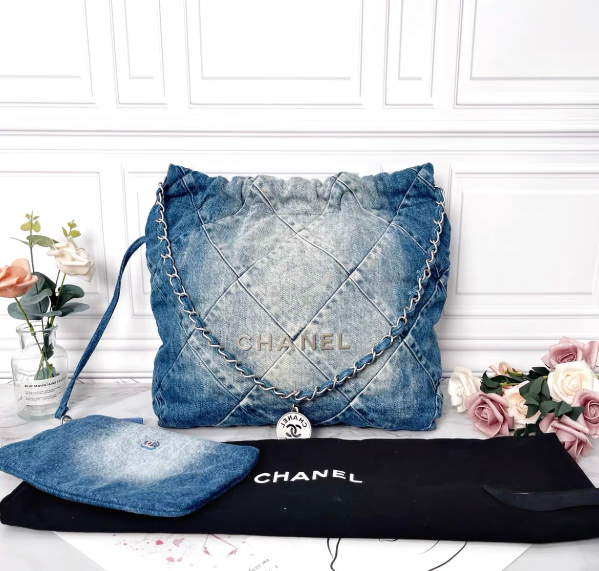 Chanel Chanel 22 Black Shoulder Bag Rovelle Bags