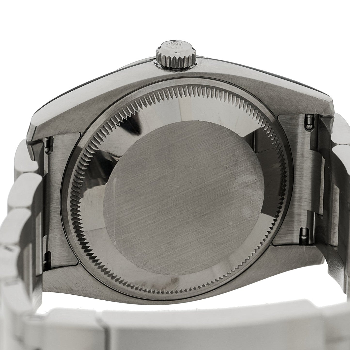 Stainless Steel 34mm Oyster Perpetual Watch Black 114200