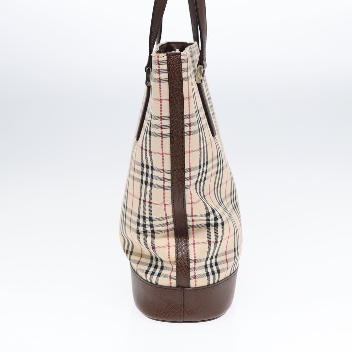 Burberry Nova Auth Canvas Beige Tote Bag Style 12