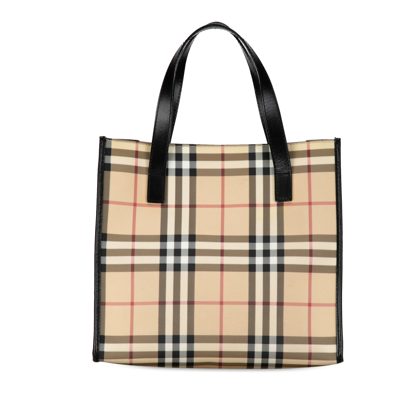 Burberry Leather Brown Tote Bag