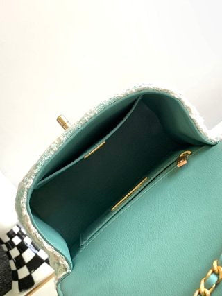 Chanel Mini Flap Bag With Top Handle