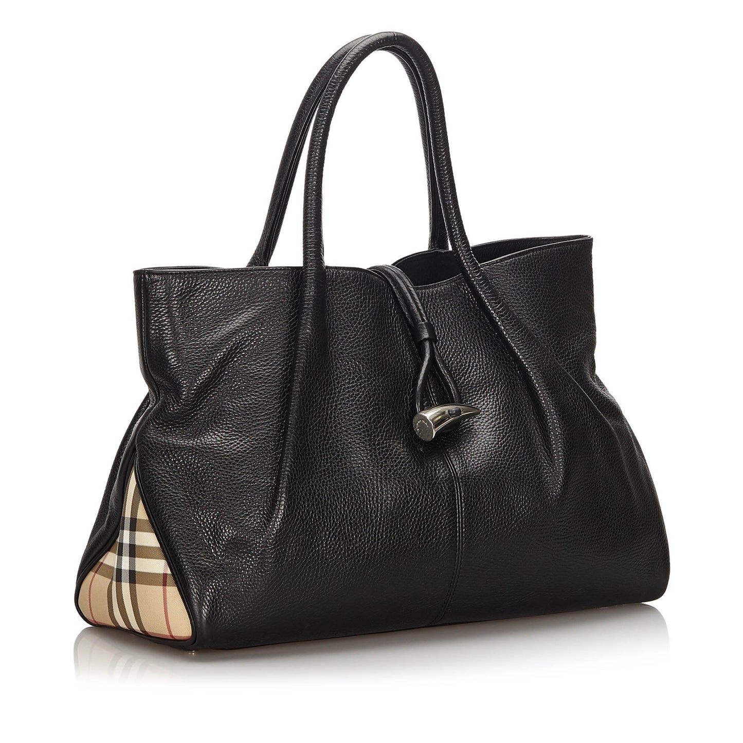 Burberry Others United Leather Black Tote Bag Style 5