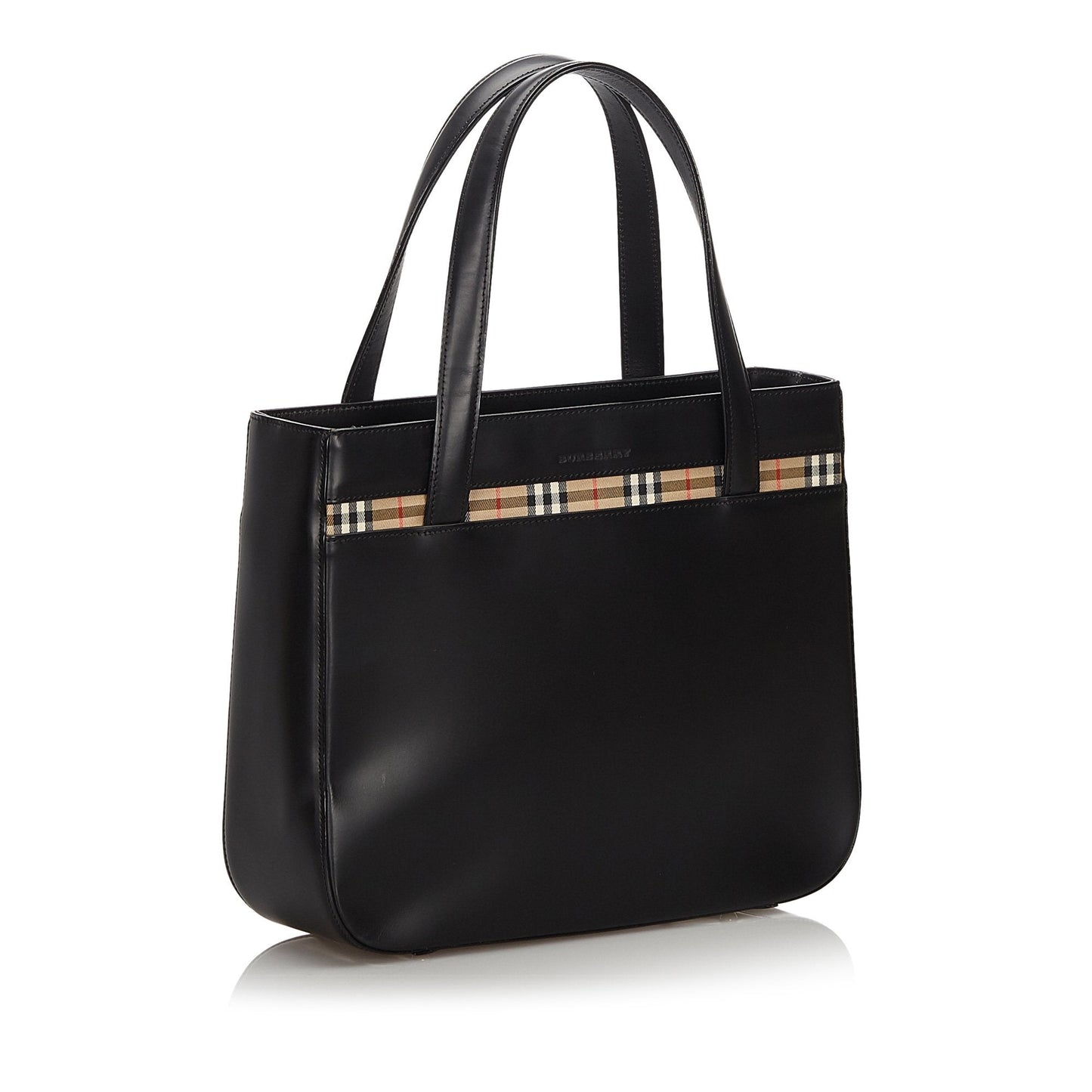 Burberry Others United Leather Black Tote Bag Style 4