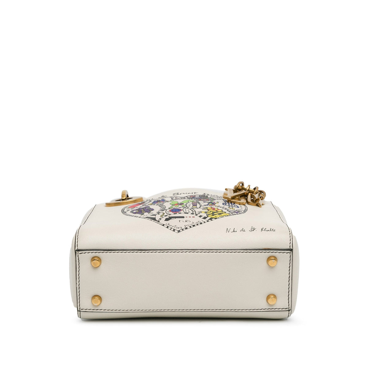 Dior Lady Dior Niki Chain Leather Shoulder Bag Rovelle Bags