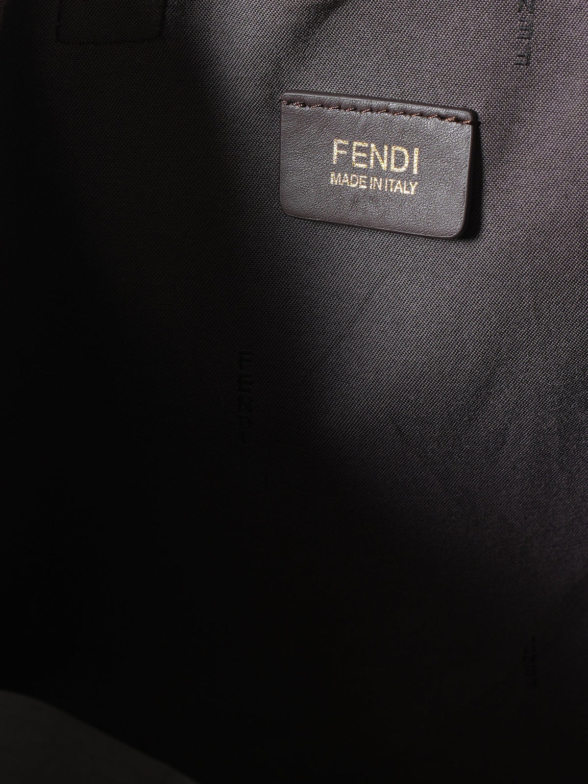 Fendi Logo Canvas Shopper Bag Rovelle Bags