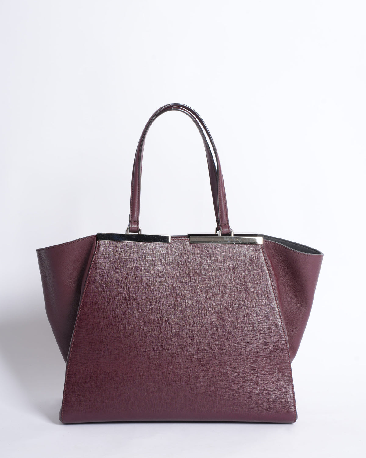 Fendi 3 Jours Burgundy Bag Rovelle Bags