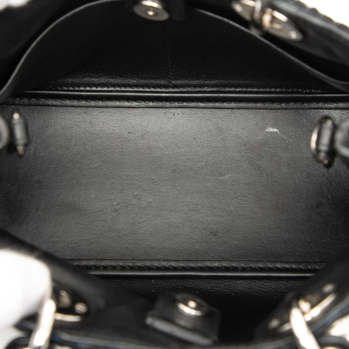 Blue Dior Small Tweed Patch Diorissimo Tote Satchel Rovelle Bags