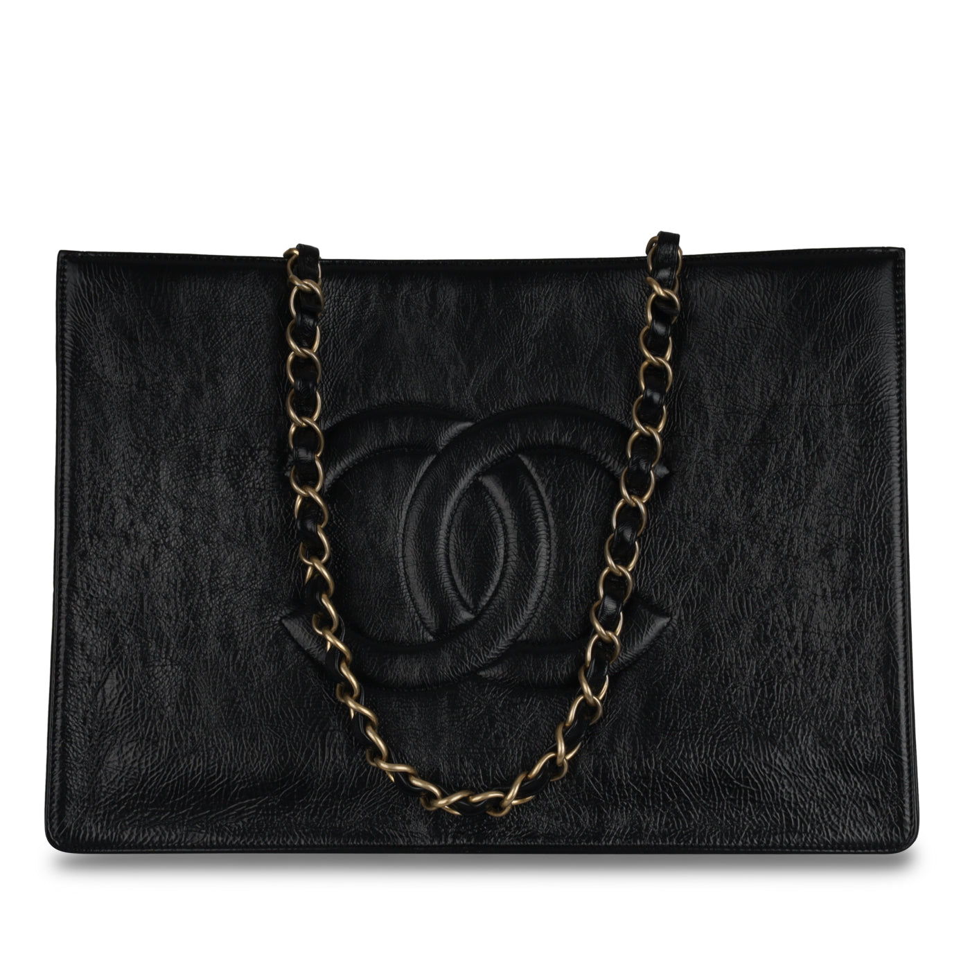 Chanel Luxury Leather Black Tote Bag Rovelle Bags