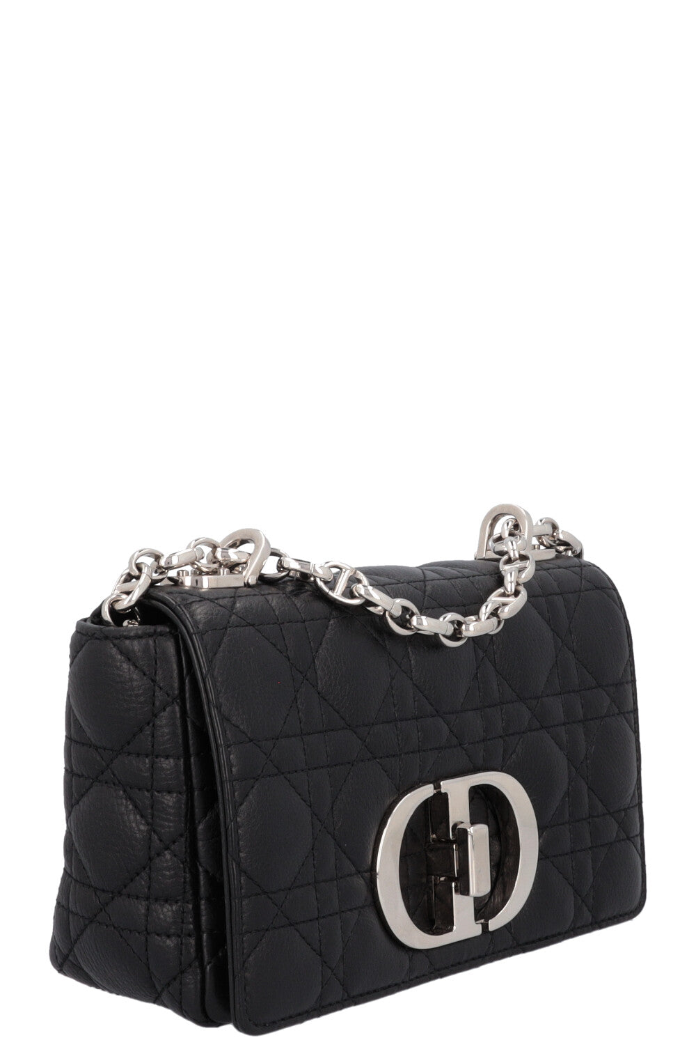 Christian Dior Small Caro Bag Leather Black Rovelle Bags