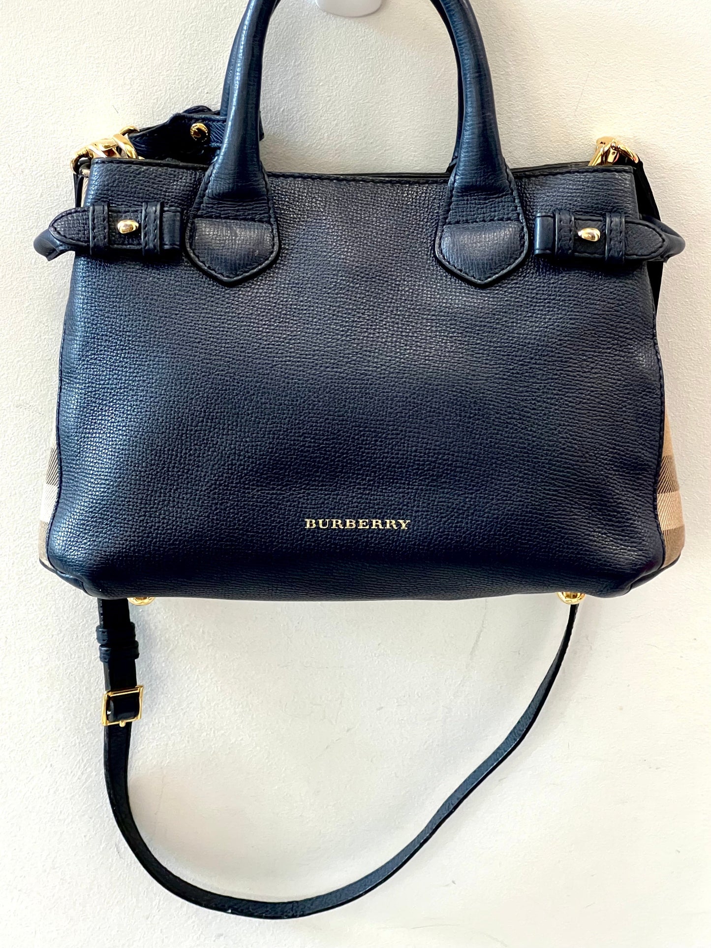 Burberry BANNER BANNER Leather Crossbody Bag