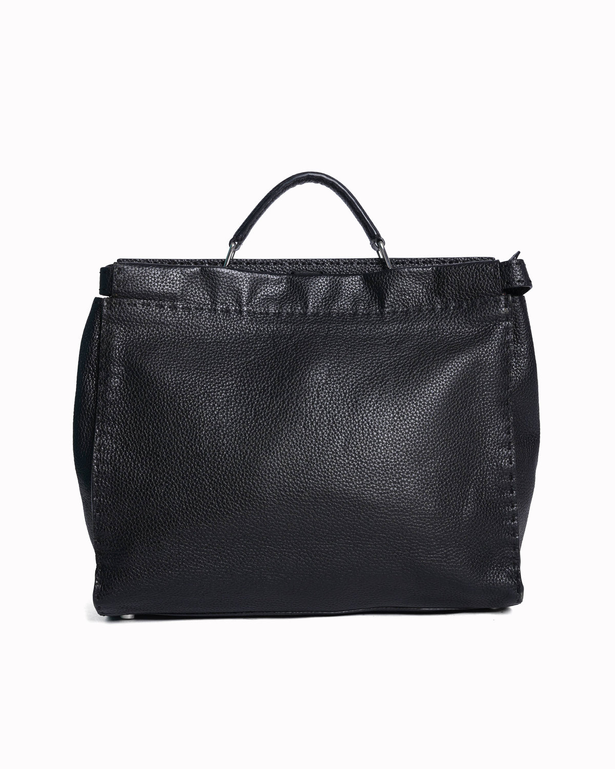 Fendi peekaboo black leather handbag Rovelle Bags