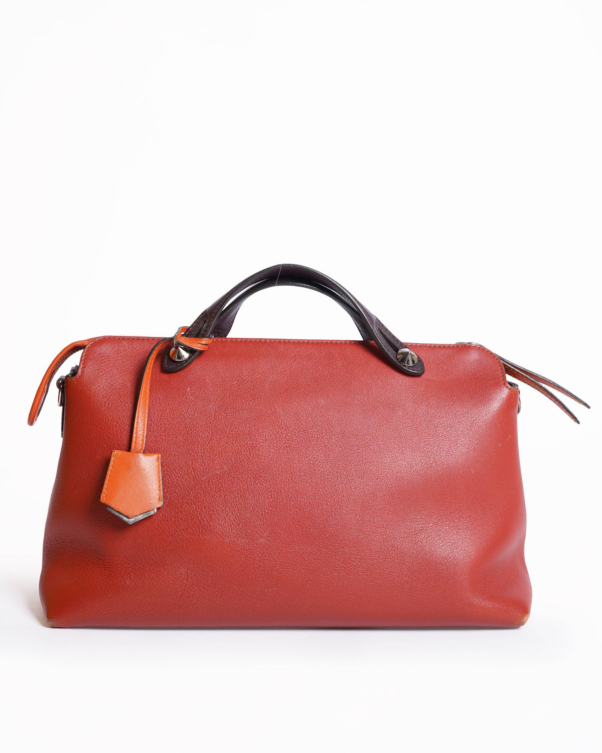 Fendi Leather Rust Shoulder Bag Rovelle Bags