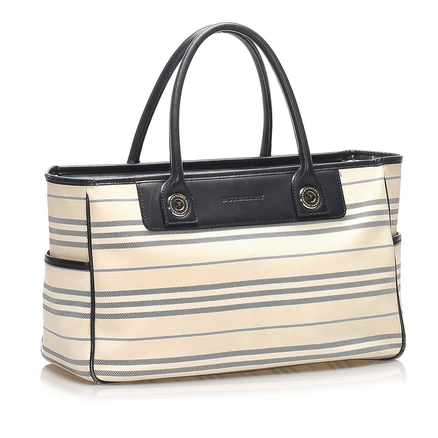Burberry Canvas Black Handbag