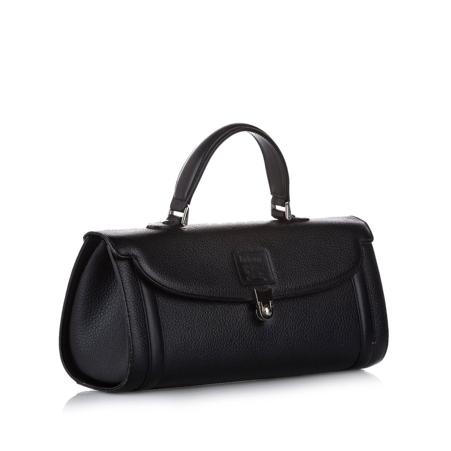 Burberry Leather Black Handbag Style 15