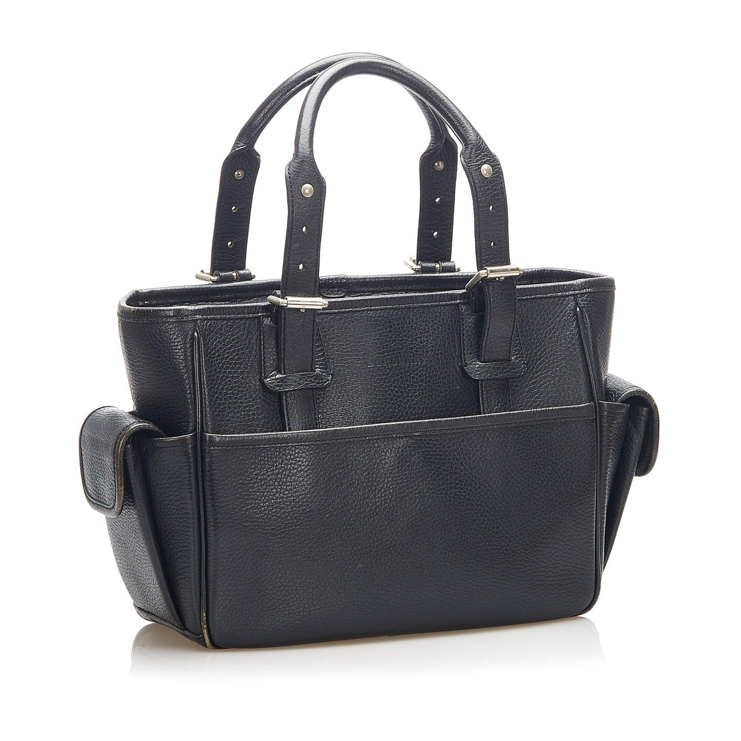 Burberry Leather Black Handbag Style 18
