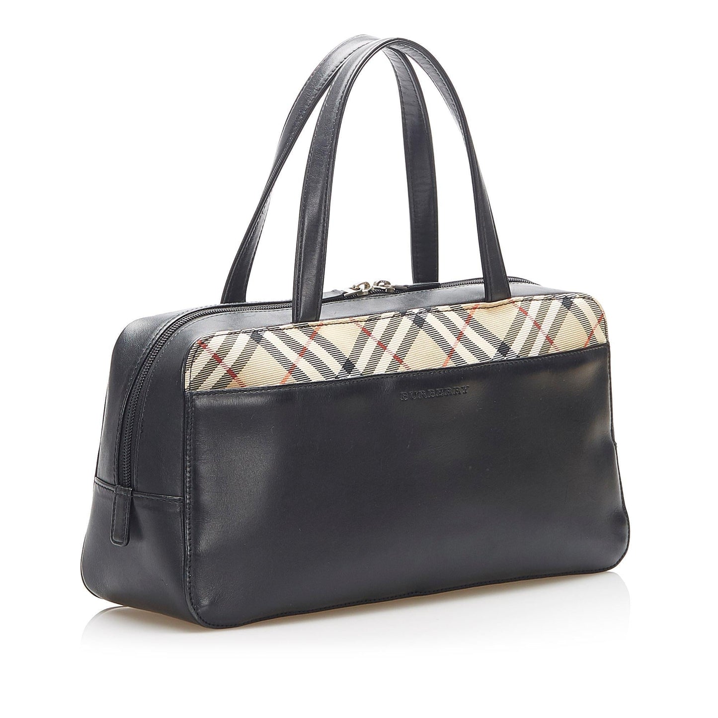 Burberry Leather Black Handbag Style 19
