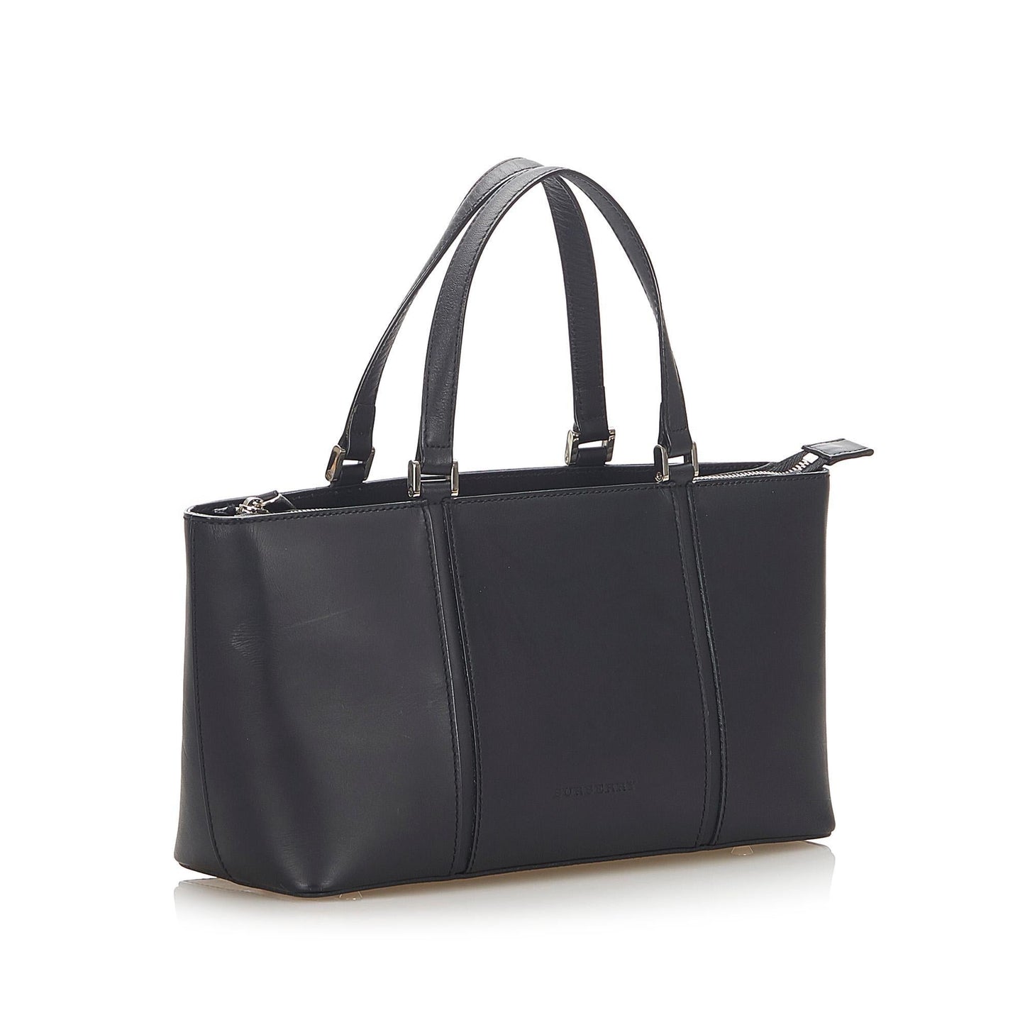 Burberry Leather Black Handbag Style 20