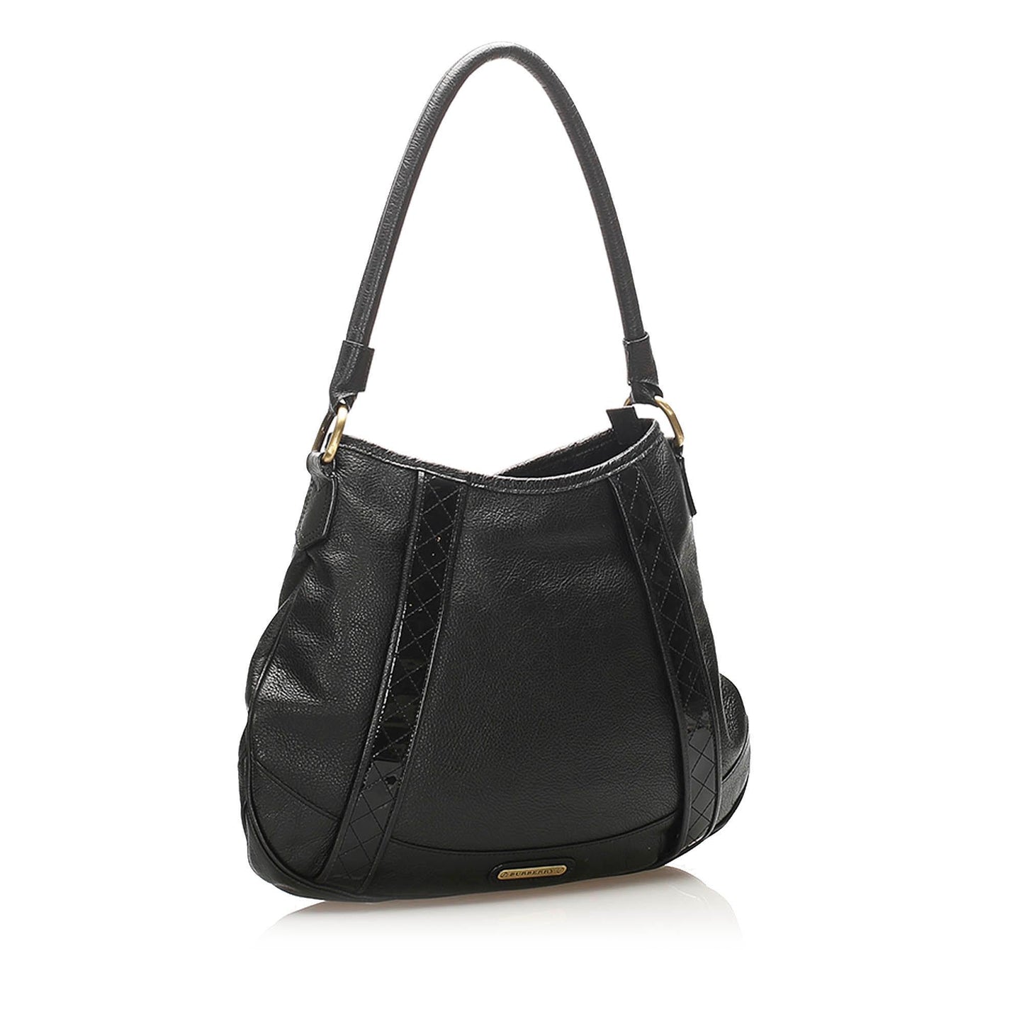 Burberry Leather Black Shoulder Bag Style 10
