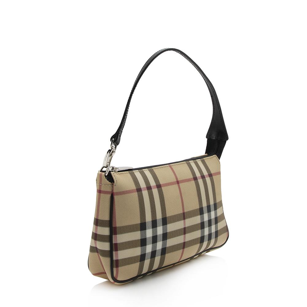 Burberry Nova Pochette Canvas Beige