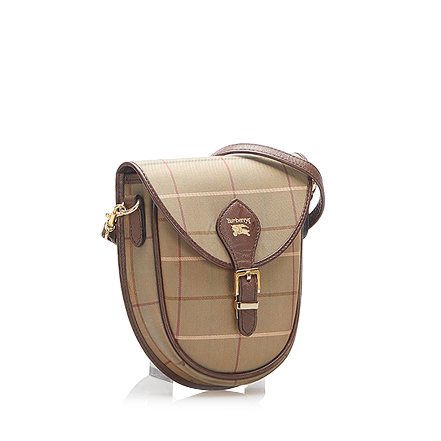 Burberry Body Canvas Brown Crossbody Bag Style 7