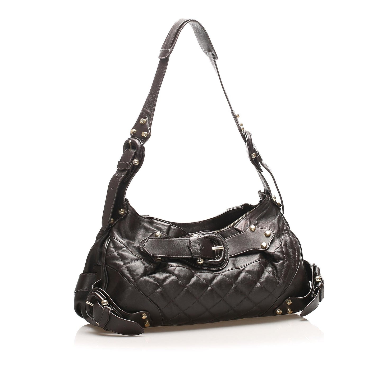 Burberry Leather Black Shoulder Bag Style 14
