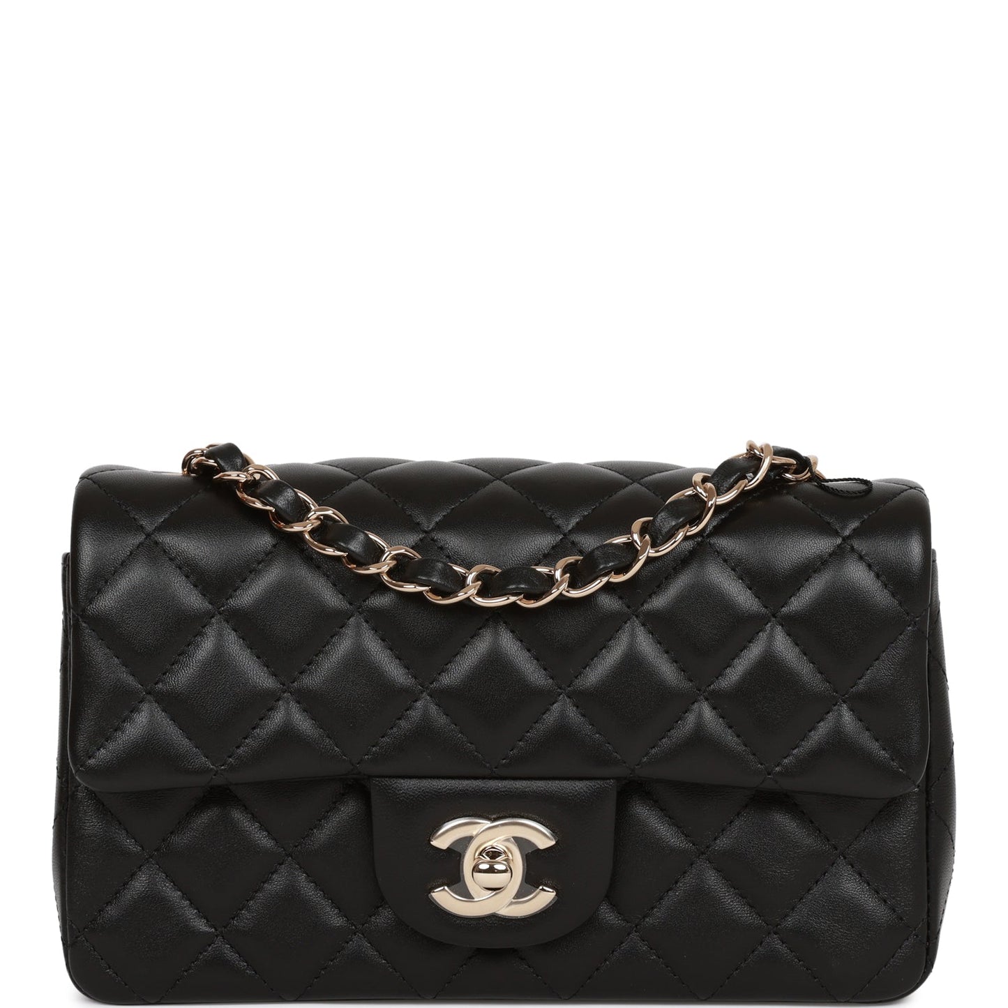 Chanel Lambskin Black Shoulder Bag Style 8 Rovelle Bags