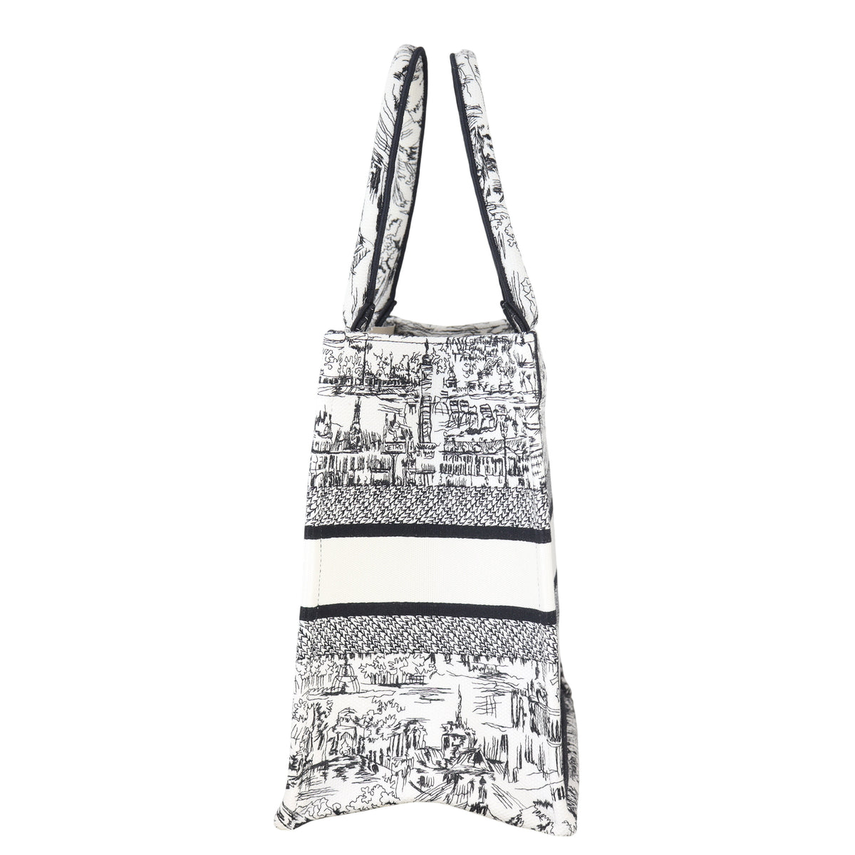 Dior Book Tote Medium Paris All Over Rovelle Bags