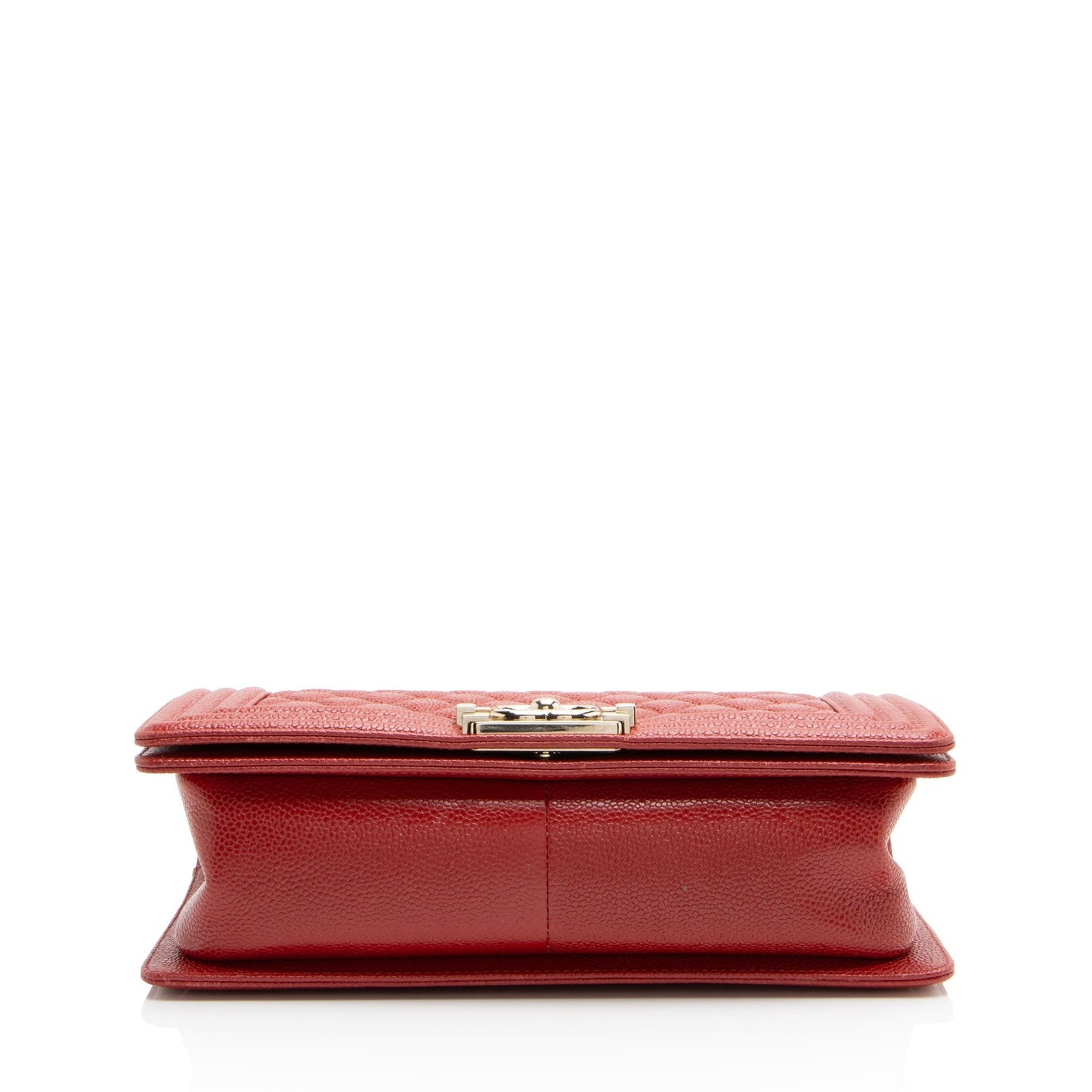 Chanel Boy Bag Caviar Gold Shoulder Bag Rovelle Bags