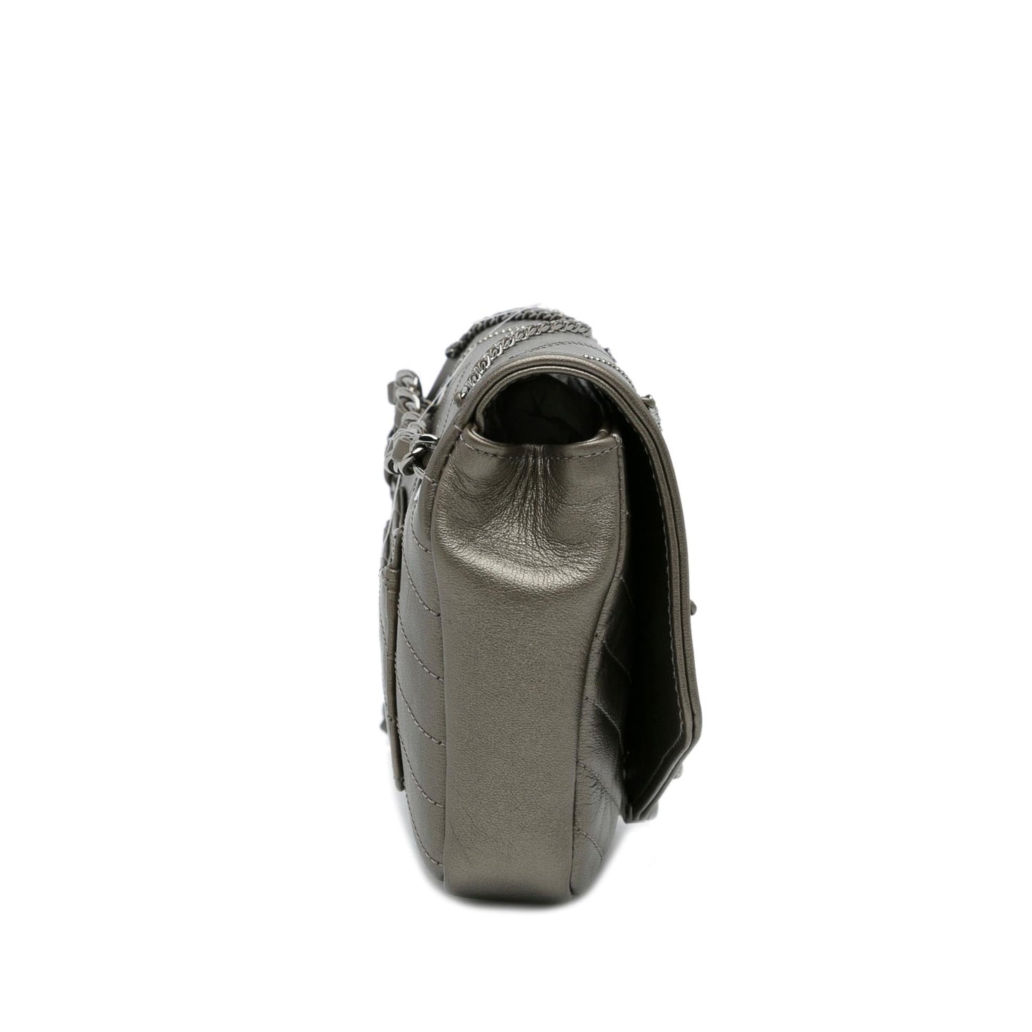 Chanel Small Chevron Data Center Envelope Flap Bag Rovelle Bags