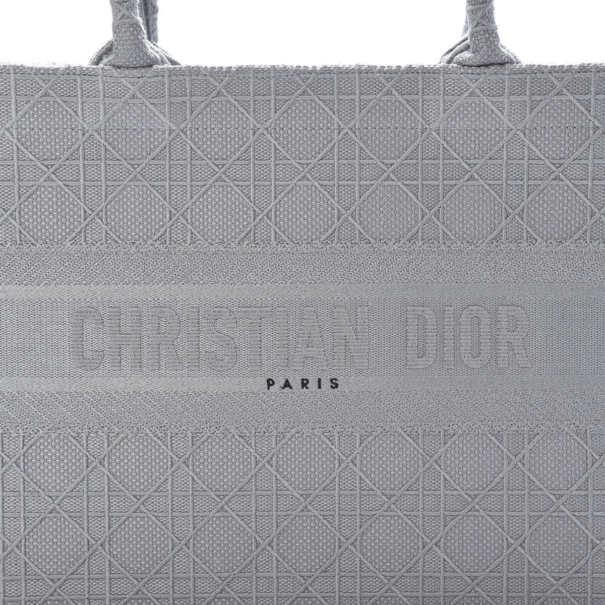 DIOR EMBROIDERED CANNAGE MEDIUM BOOK TOTE BAG Rovelle Bags