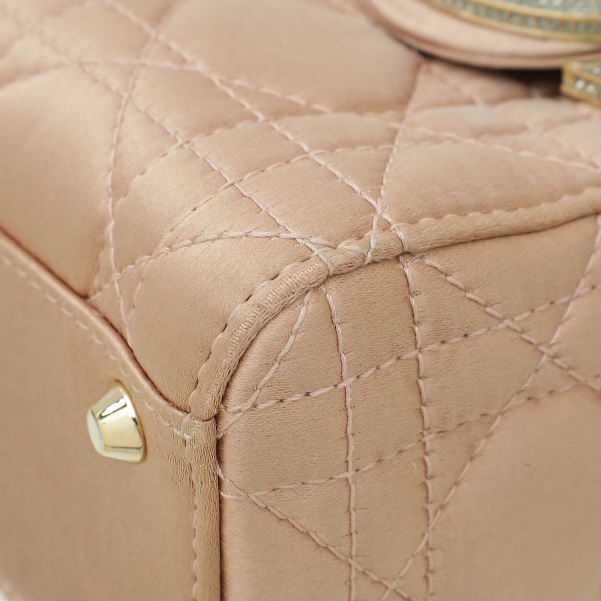 Dior Lady Dior Cannage Pink Handbag Style 3 Rovelle Bags