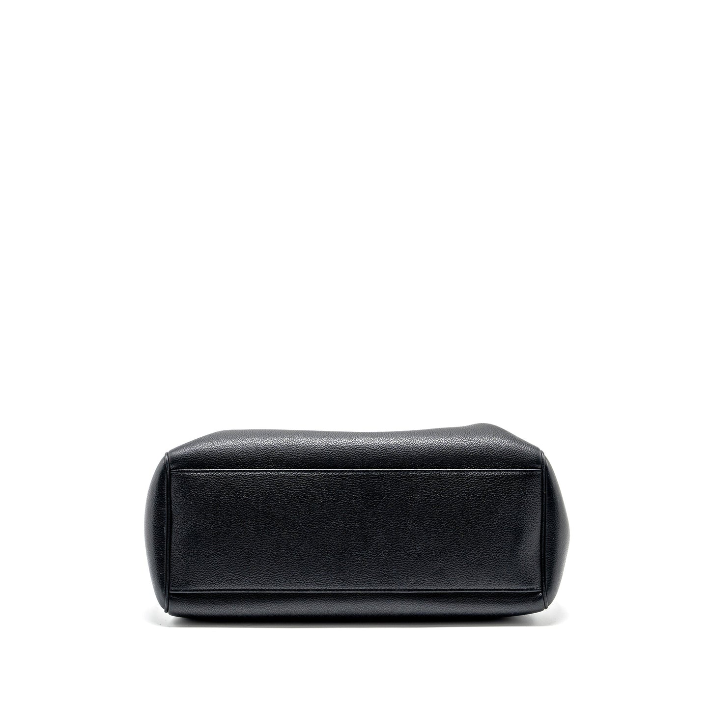 Celine Medium Soft 16 Purse Grained Calfskin Black