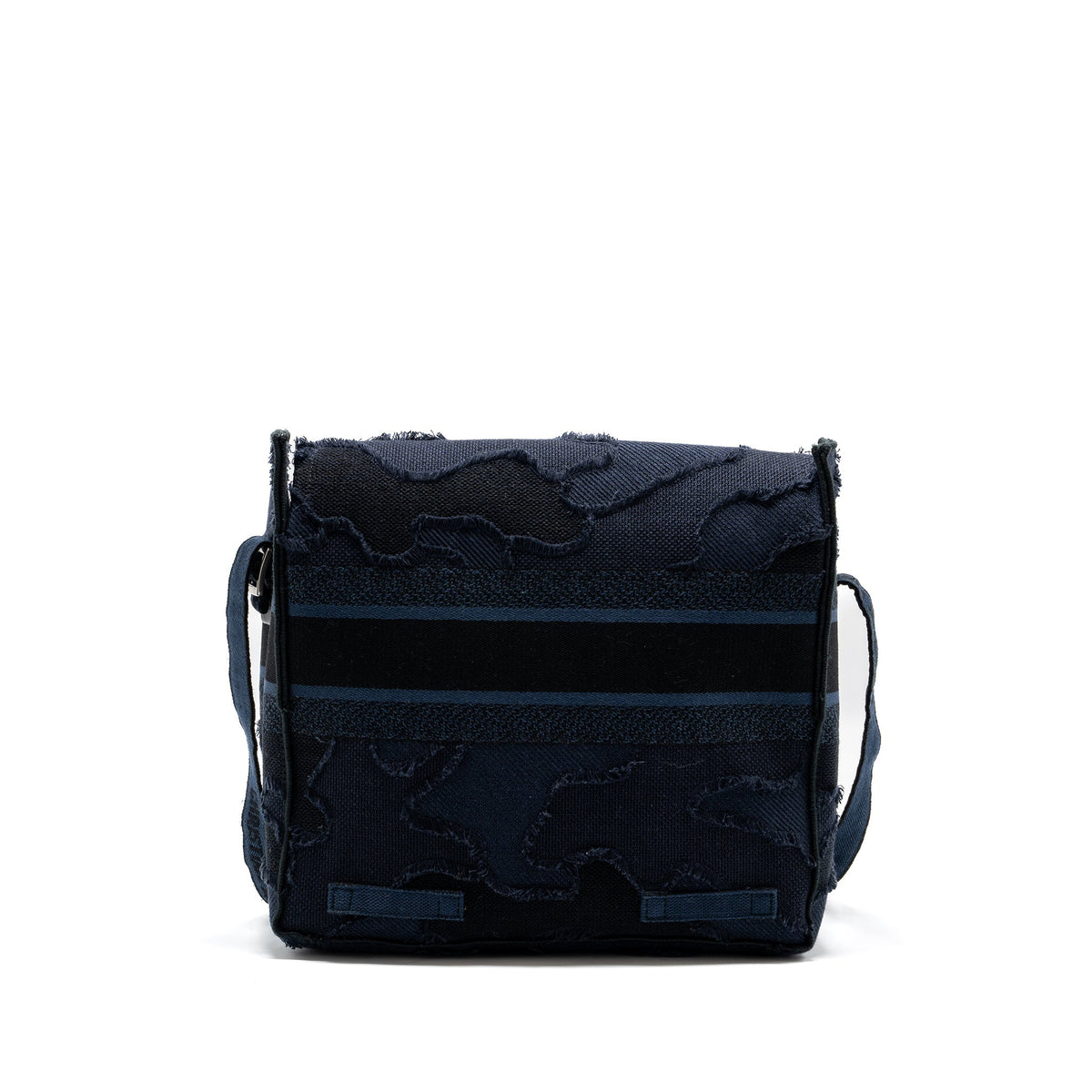 Dior Diorcamp Messenger Purse Canvas Dark Blue Rovelle Bags