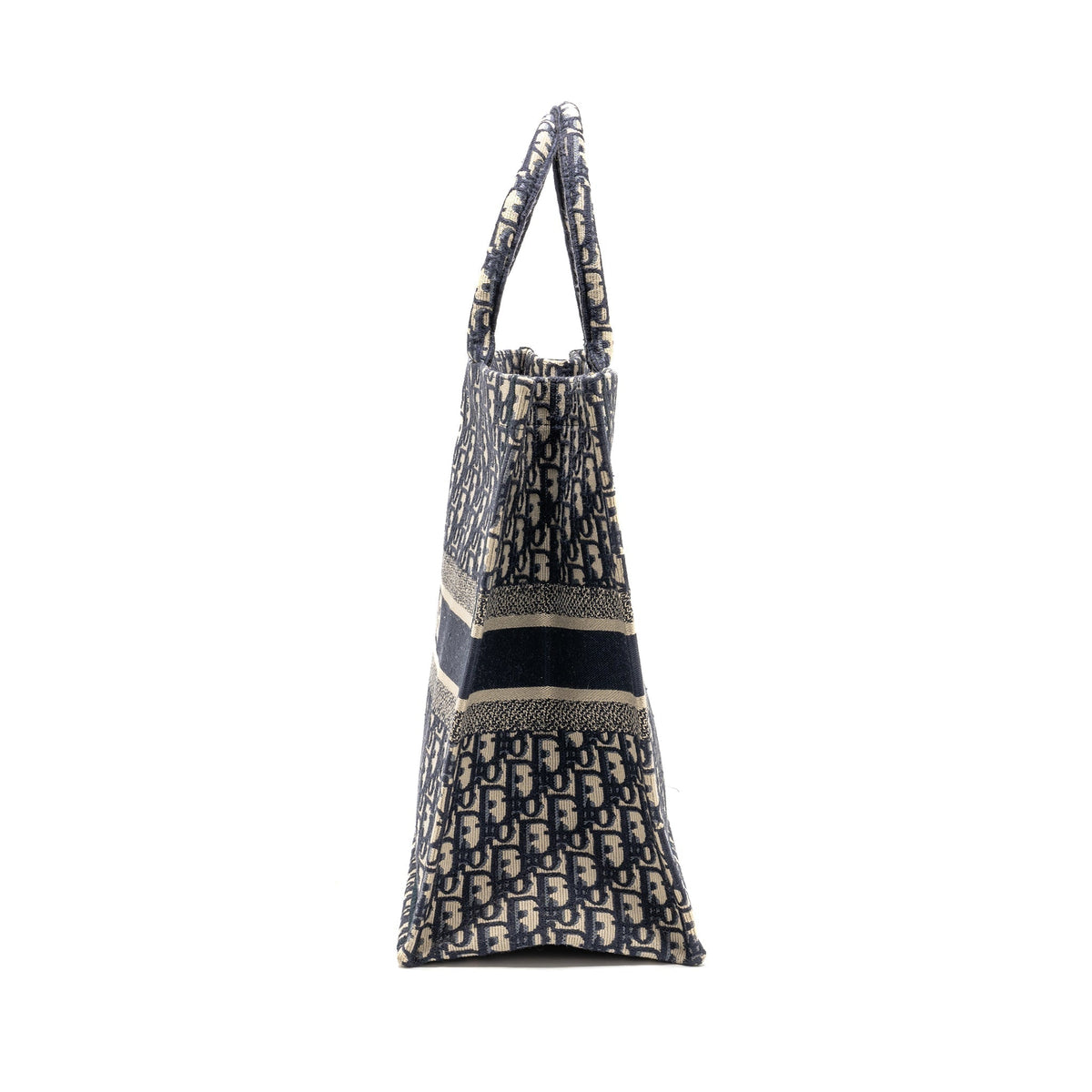 Dior Large Book tote dior oblique canvas blue Rovelle Bags
