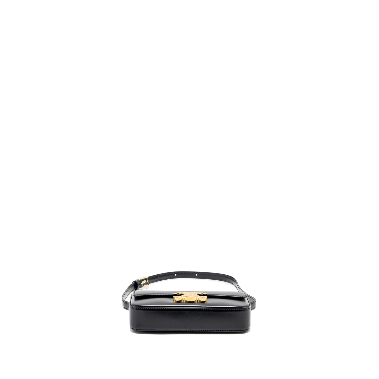Celine triomphe Mini Purse calfskin black