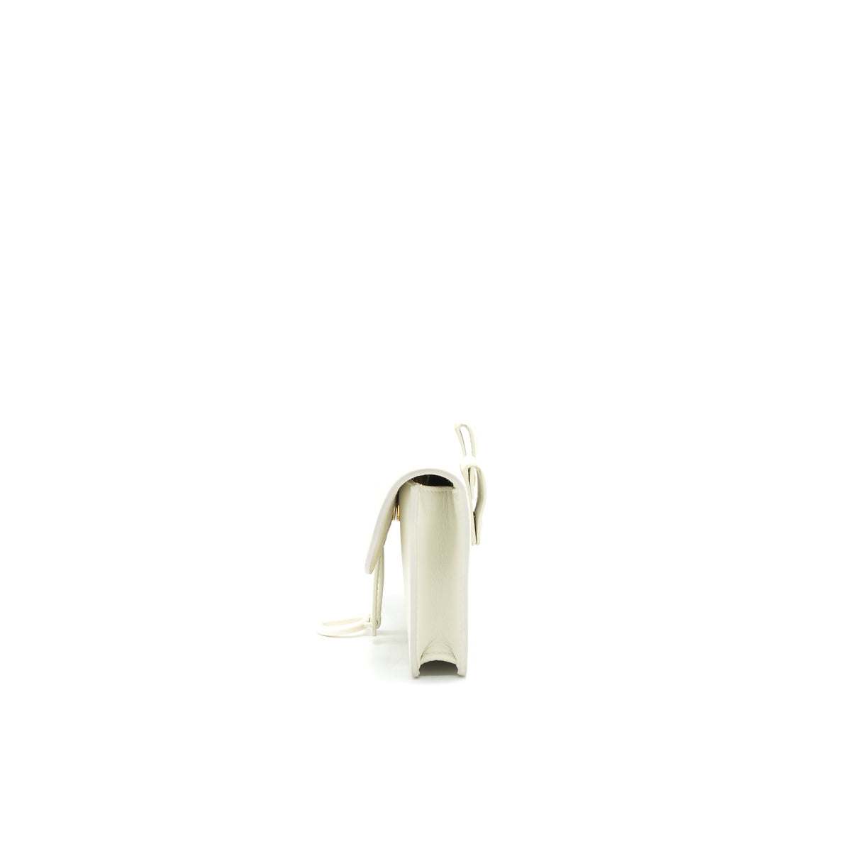 Dior Saddle Belt Pouch White Rovelle Bags