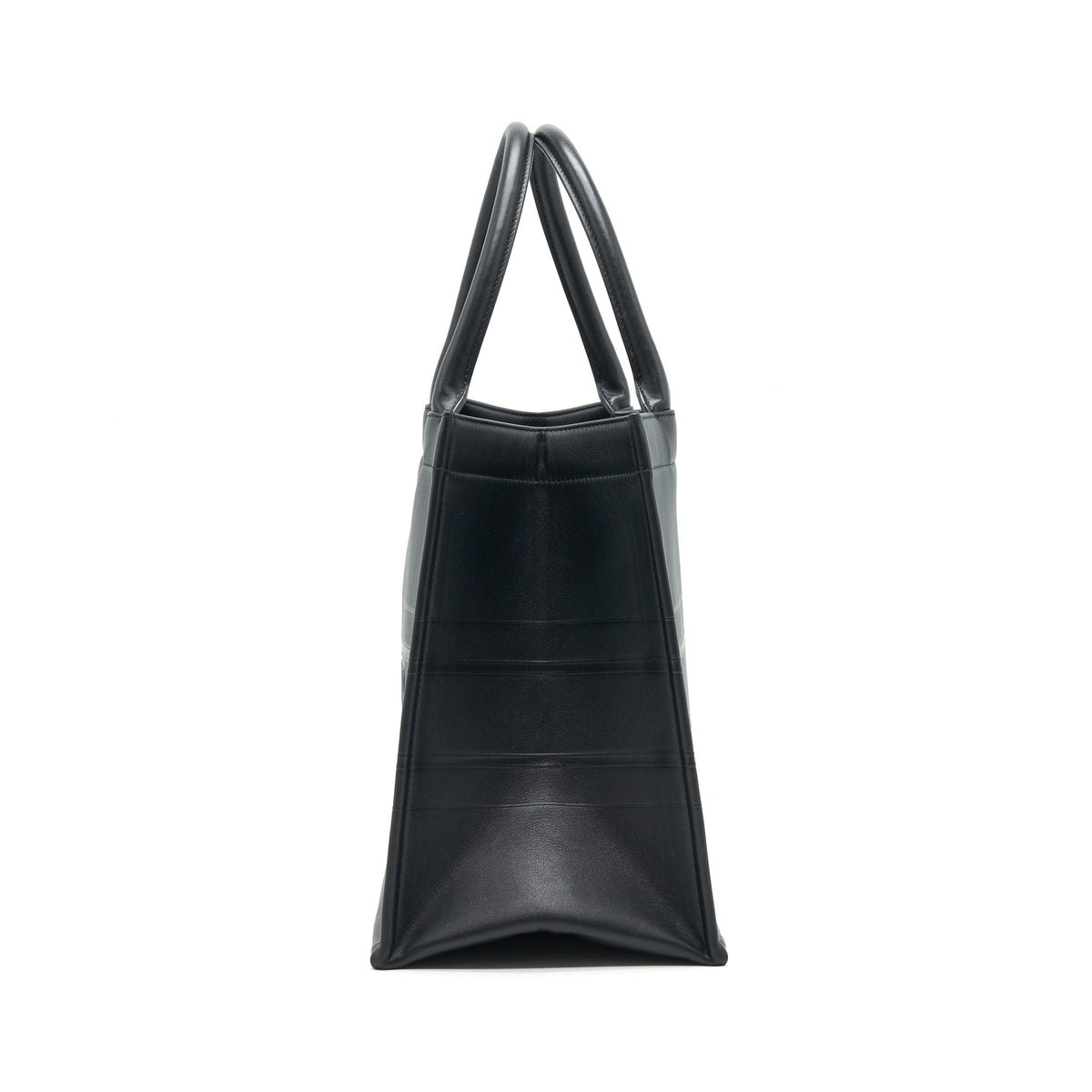 Dior Small Leather Book Tote black Rovelle Bags
