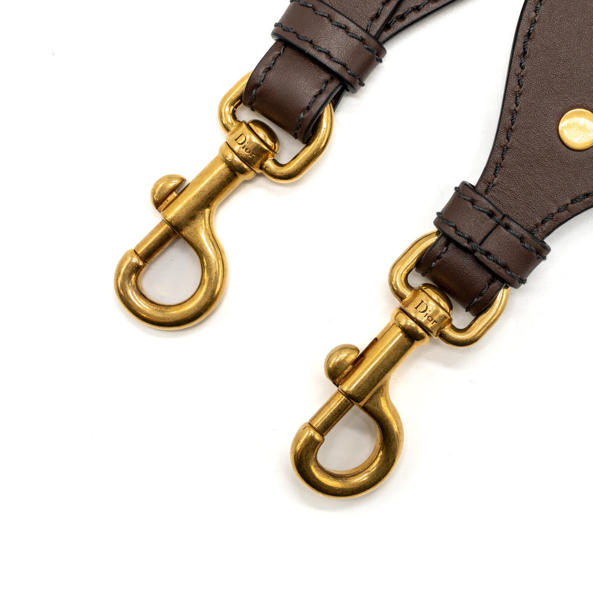Dior shoulder strap canvas brown oblique Rovelle Bags